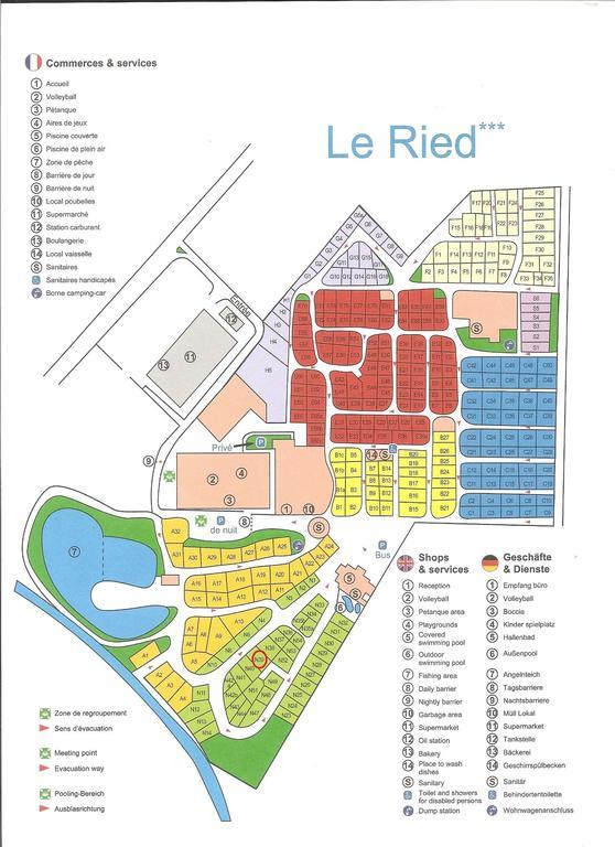 Camping Du Ried Boofzheim Esterno foto